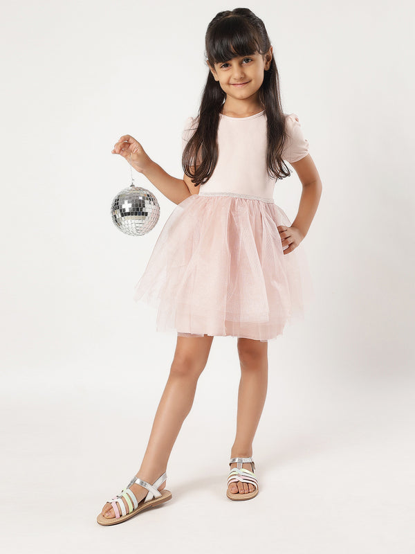 Girls Skittles Back Strap Flat Sandal